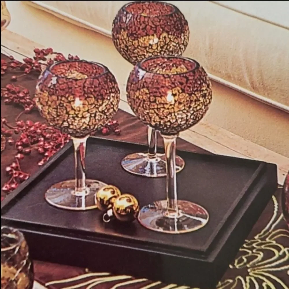 🩵PartyLite City Lights Reversible Multi-Tealight Centerpiece - Picture 7 of 12